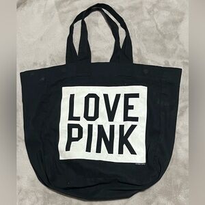 Victoria's Secret Black Tote Bag